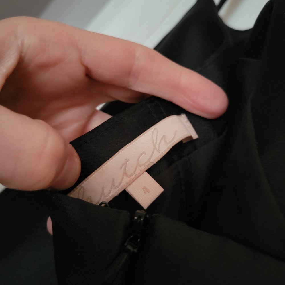 NWOT Hutch Midi Black Dress Size 4 - Picture 5 of 6